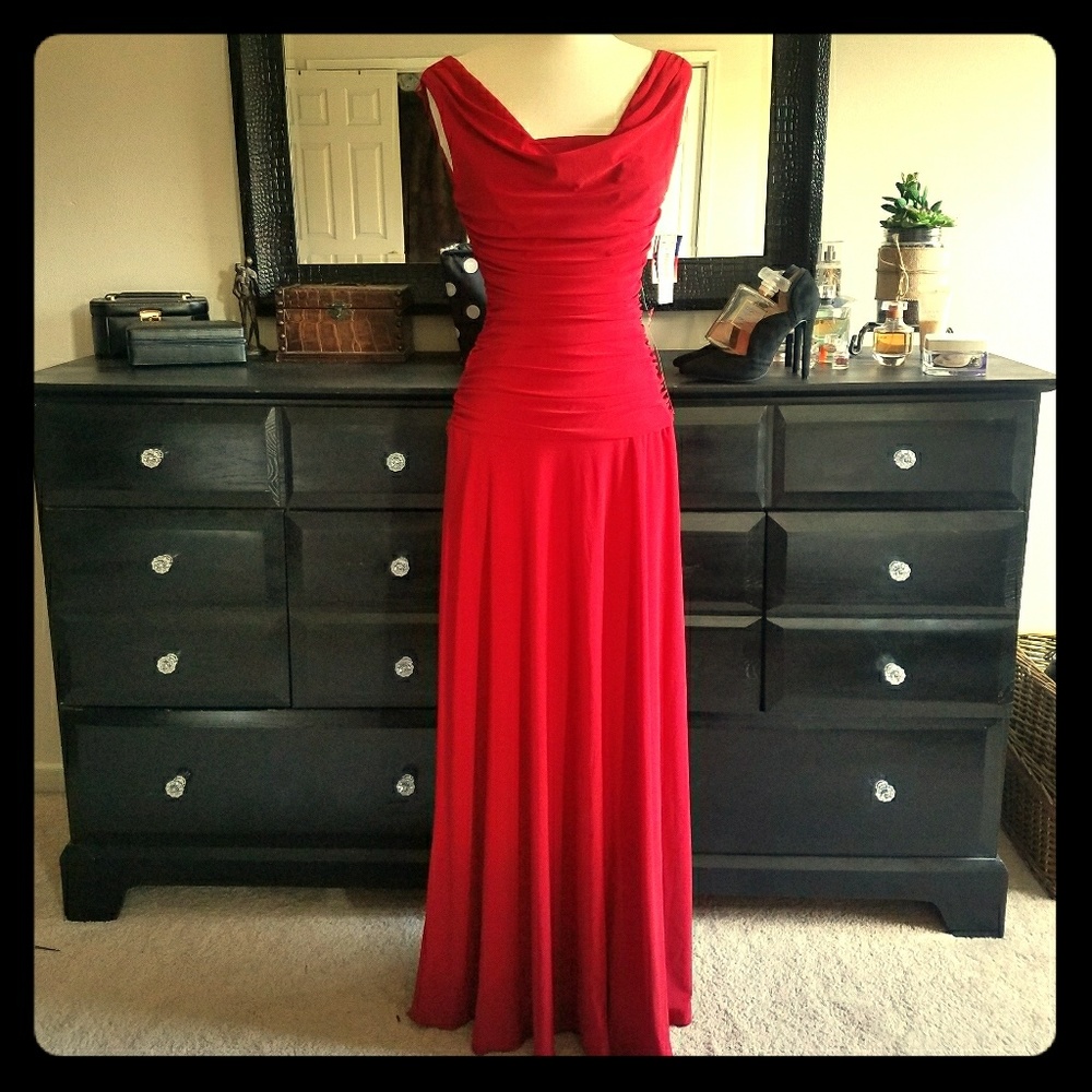 Red Gown